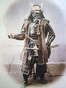 19th C Samurai. Photo Felice Beato. Courtesy of Wikipedia. 