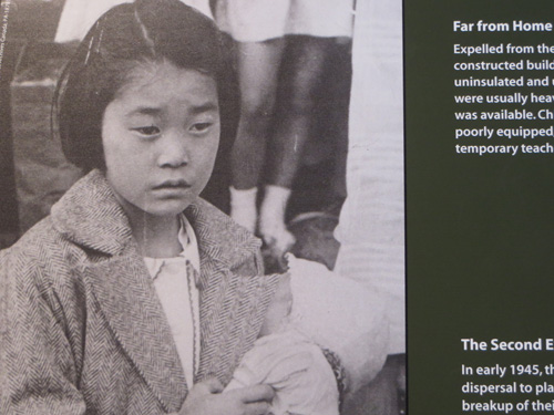 Internment of Japanese-Canadian Families.  Photo from Canadian War Museum.