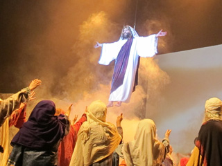 The Ascension of Jesus. 