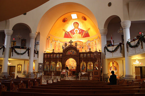 St. George's Greek Orthodox Church. Copyright ©2014 Ruth Lor Malloy   