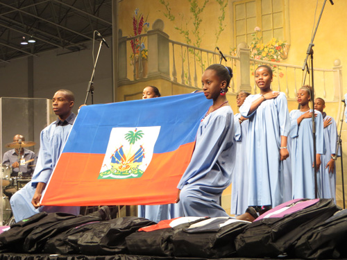 Sainte Famille Choir, Haiti.  Copyright ©2014 Ruth Lor Malloy