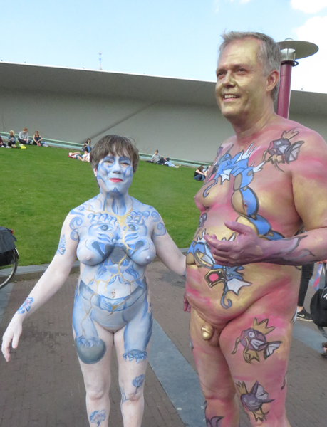 Body Painting Day. Image Copyright ©2016 Ruth Lor Malloy
