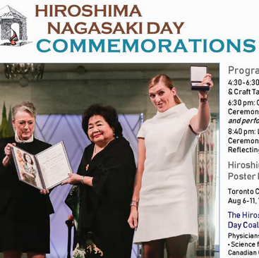 835. Hiroshima Nagasaki Day August 6 in Multicultural Toronto  – 2018